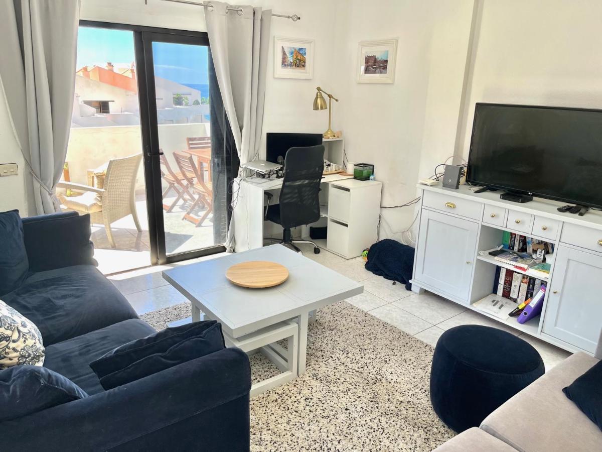 Ferienwohnung Sea View Penthouse With Large Terrace Los Cristianos  Exterior foto